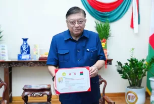 拿督斯里吳罡豪任馬達加斯加駐華使館特邀高級經濟顧問