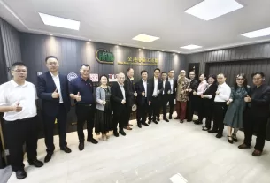 周口市市委常委皇甫立新訪港工商聯 晤盧錦欽、拿督斯里吳罡豪