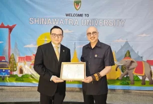 泰国十大高校西那瓦大學聘拿督斯里吳罡豪任博士導師及客座教授