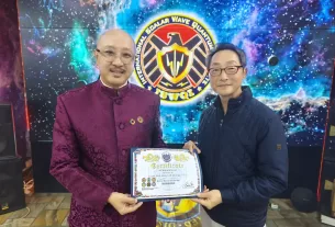 韓國李锡九中將任標量波研究院高級特邀研究員