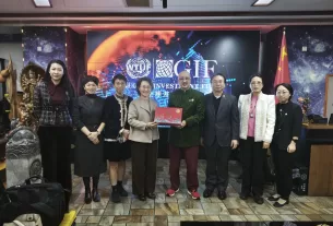 世貿基金總會拿督斯里吳罡豪晤深圳工業總會吳麗會長