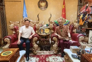 香港文博會執行主席皮取兵晤拿督斯里吳罡豪 邀世貿基金會協辦第四屆大會