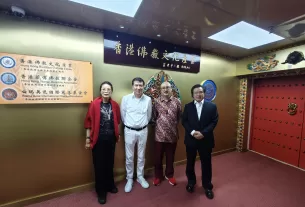 中國文聯副主席葉小鋼訪香港佛教文化產業
