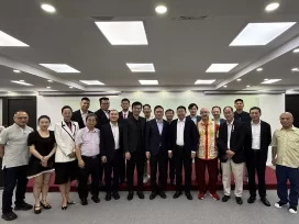 拿督斯里吳罡豪晤上海市青浦區委常委張得志博士